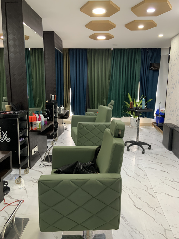 Party glam makeup at Trends Unisex Salon Hyderabad