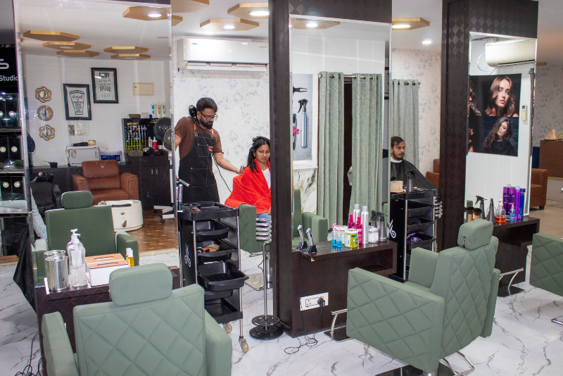 Trends Unisex Salon and Beauty Studio Beeramguda interior